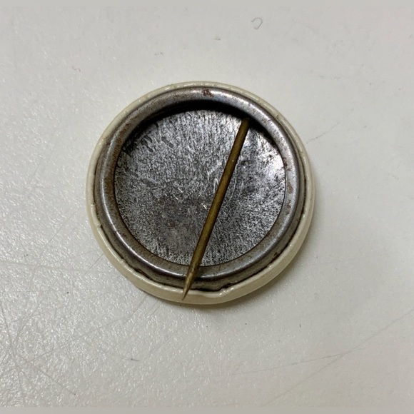 1940s Vtg GRIT Newspaper Authorized Salesman Pinback Button Badge Antique Brooch - Picture 8 of 10